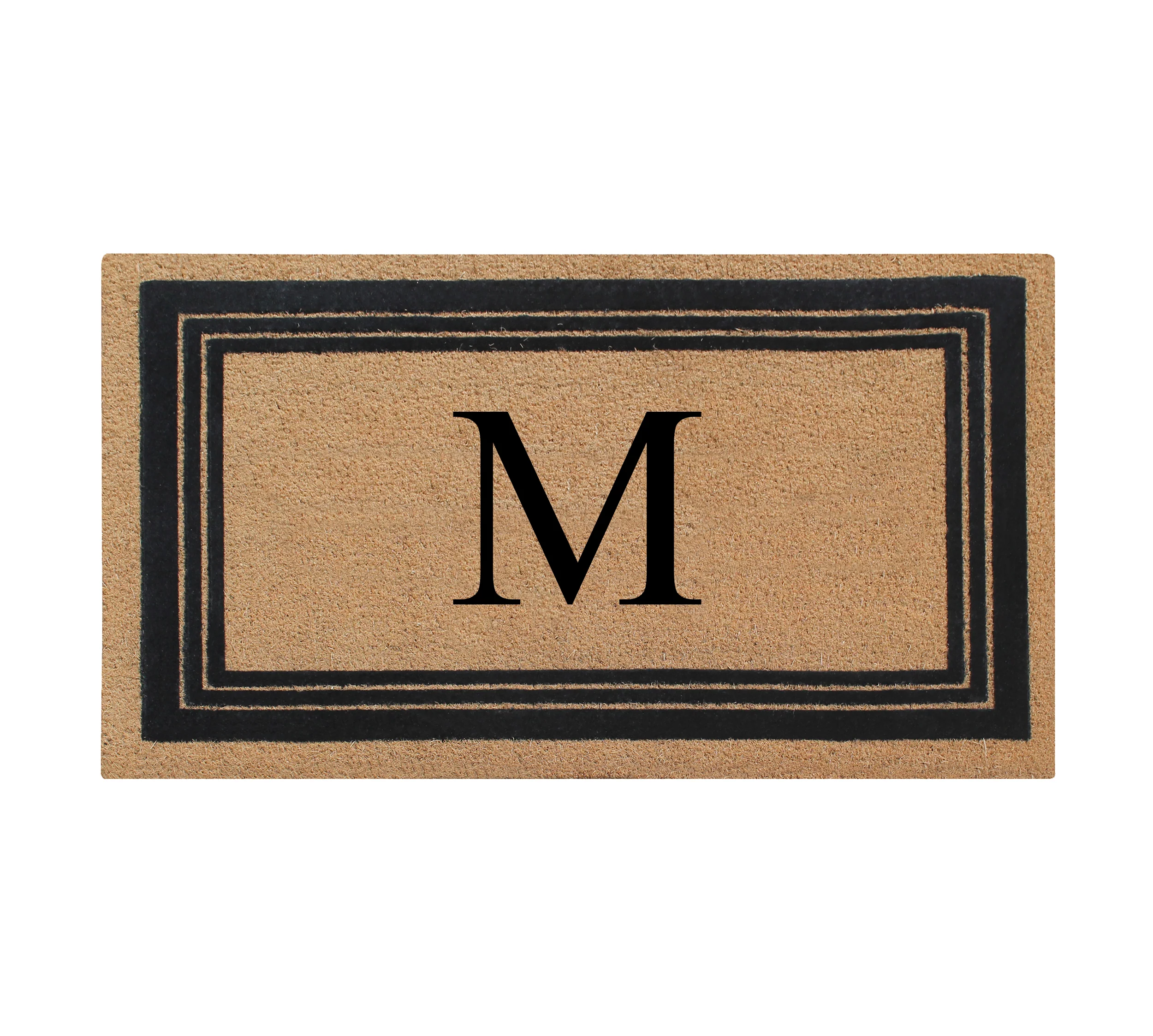 DeHond Classic Border Flocked Monogrammed Doormat 18"X30" - Image 14