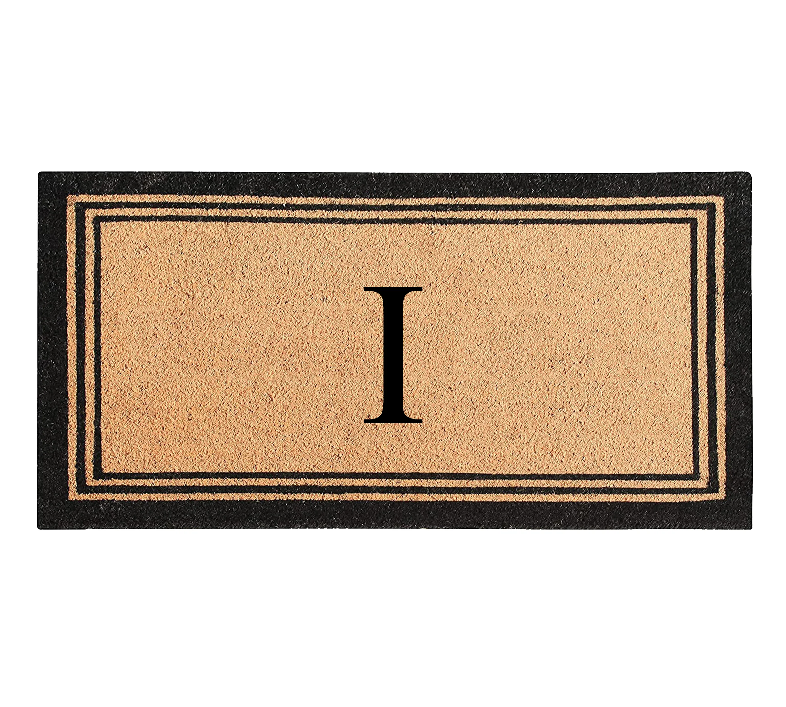 DeHond Classic Border Monogrammed Doormat 24"X39" - Image 10