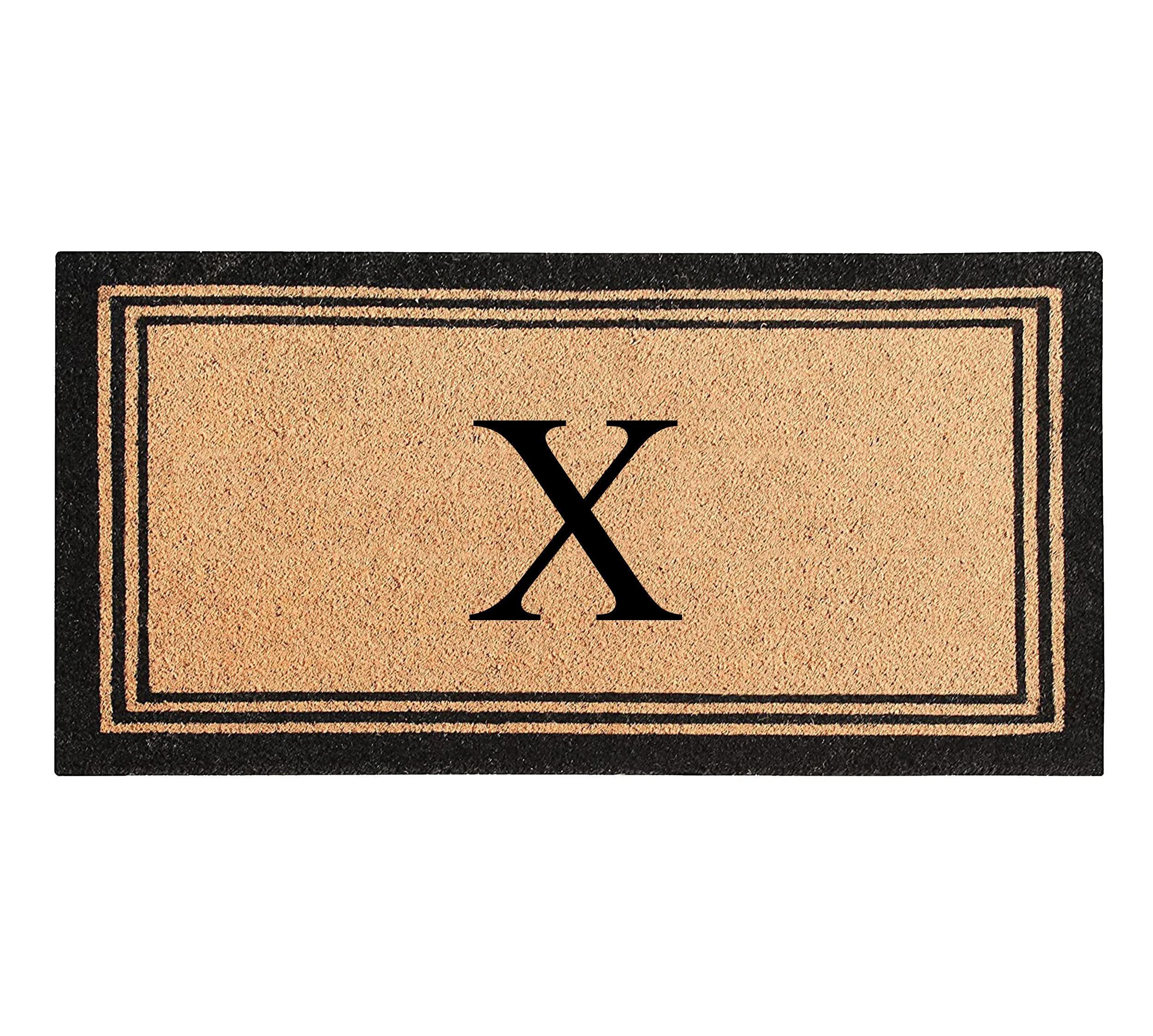 DeHond Classic Border Monogrammed Doormat 24"X39" - Image 25