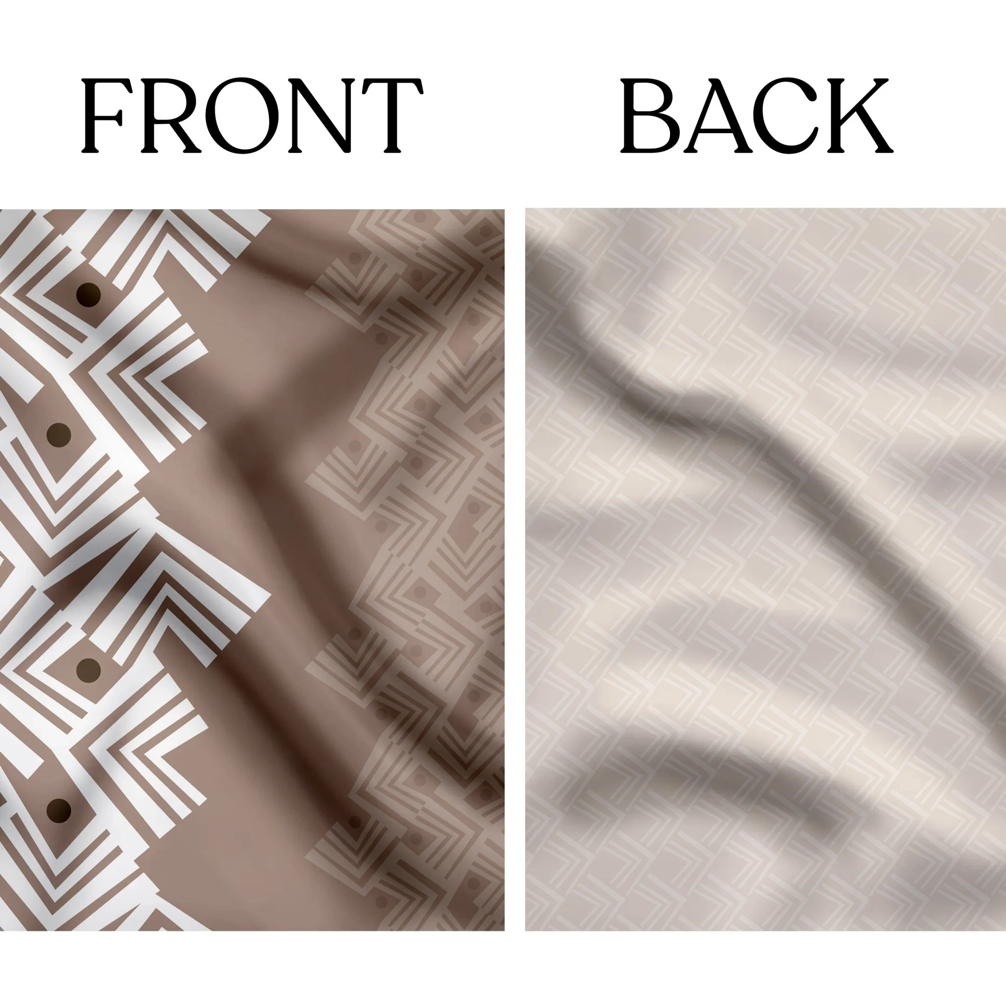 Aztec Organic Cotton Reversible Duvet Set - Image 5