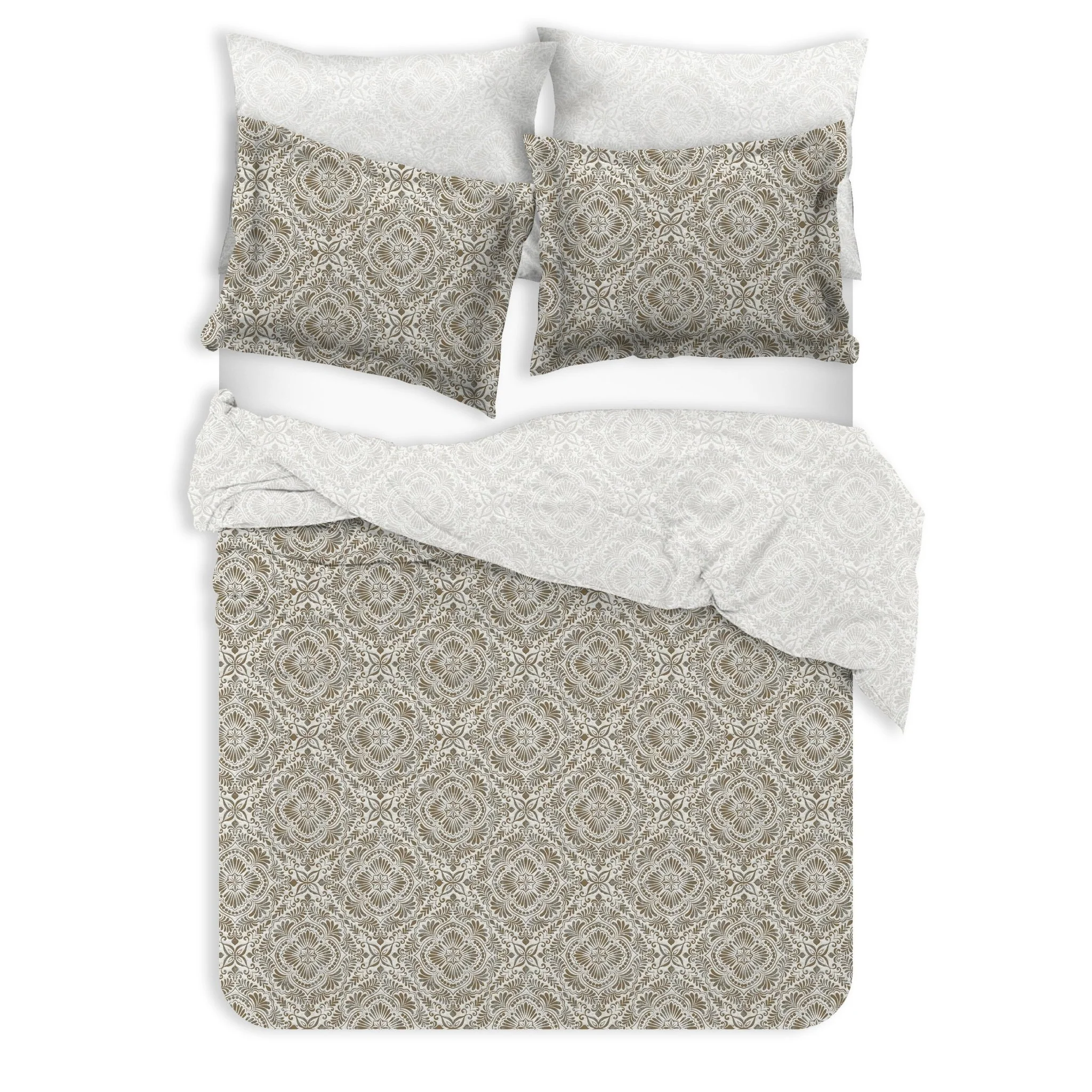 Cotton Reversible Duvet Set - Image 47