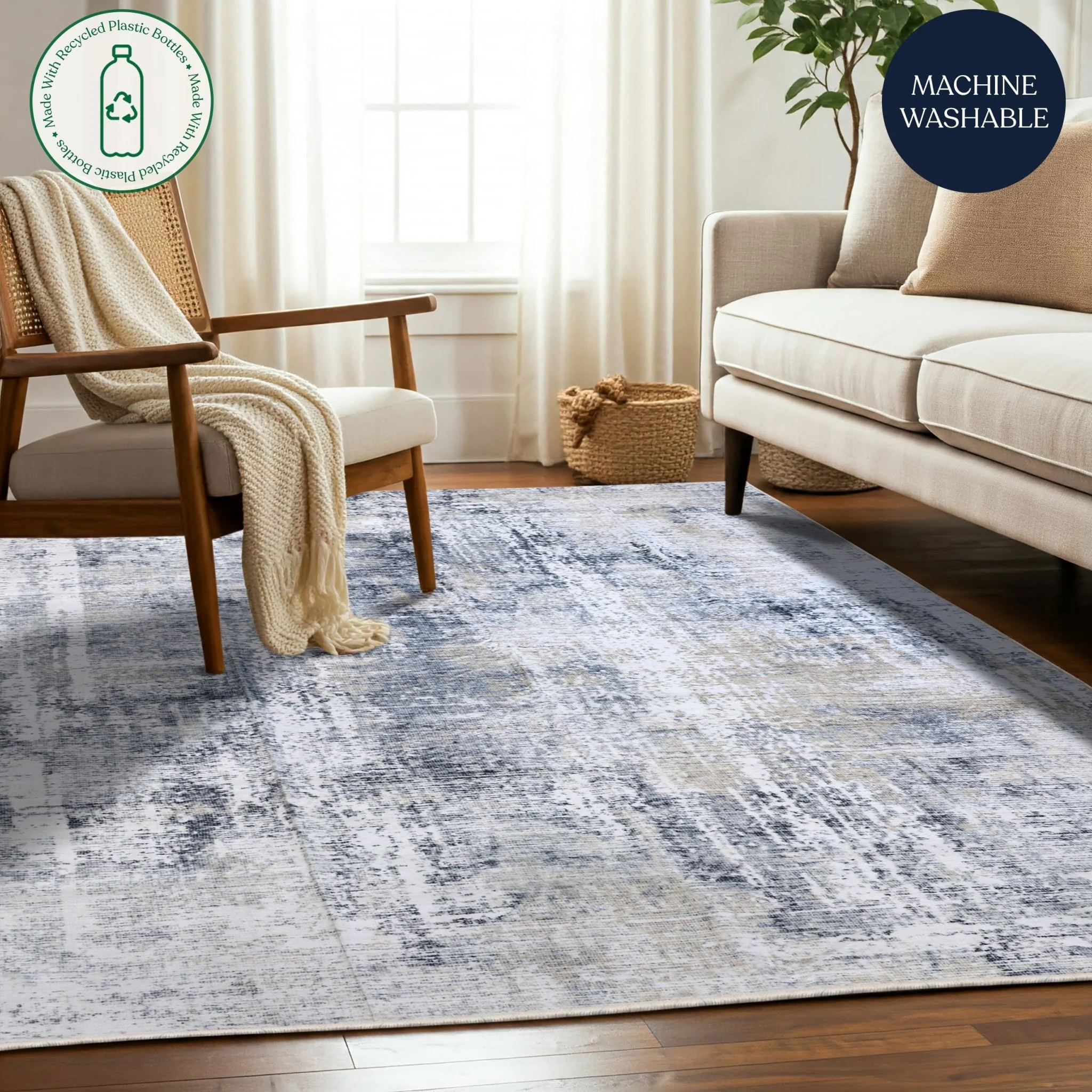Machine Washable Area Rug - Image 29