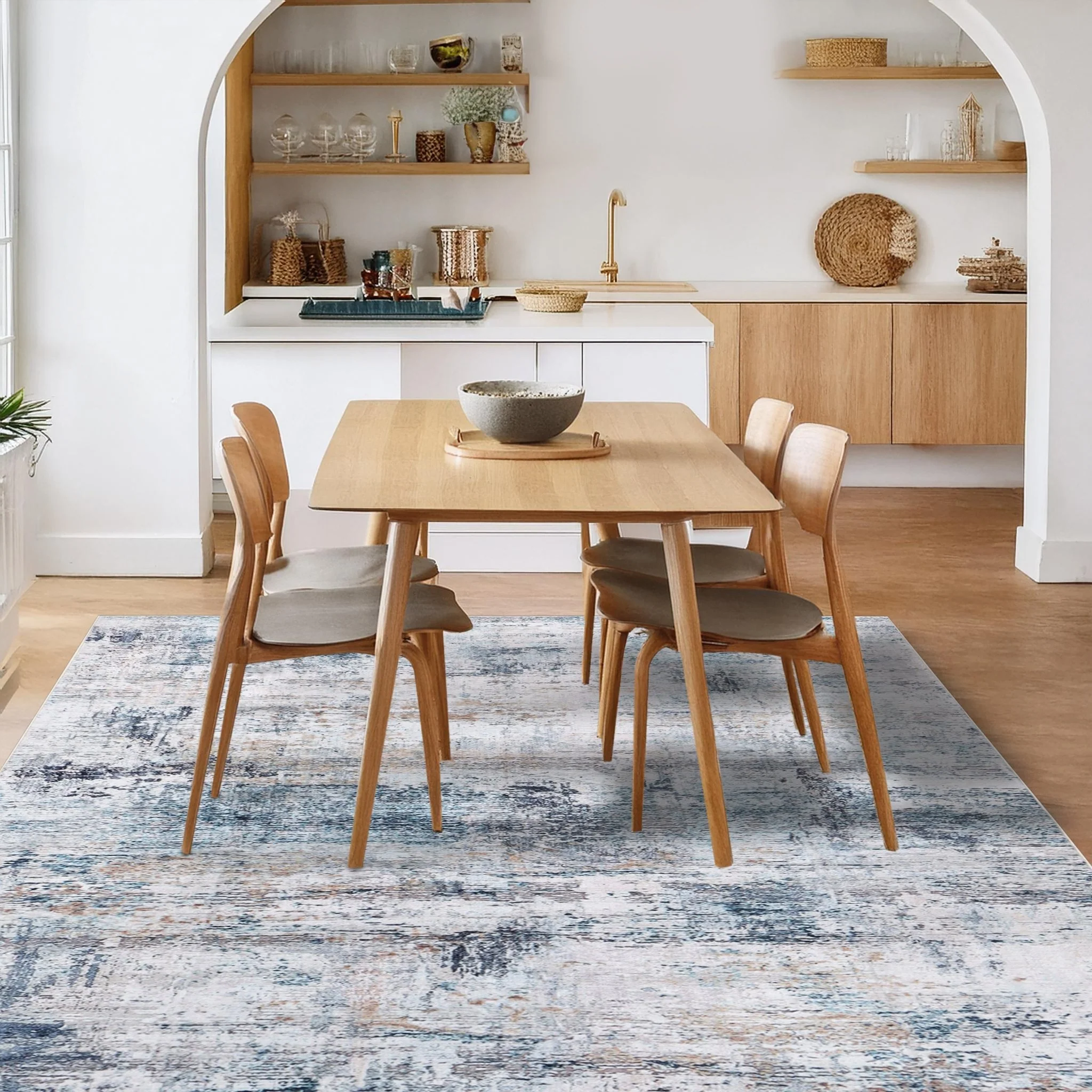 Coastal Drift Machine Washable Rug - Image 5