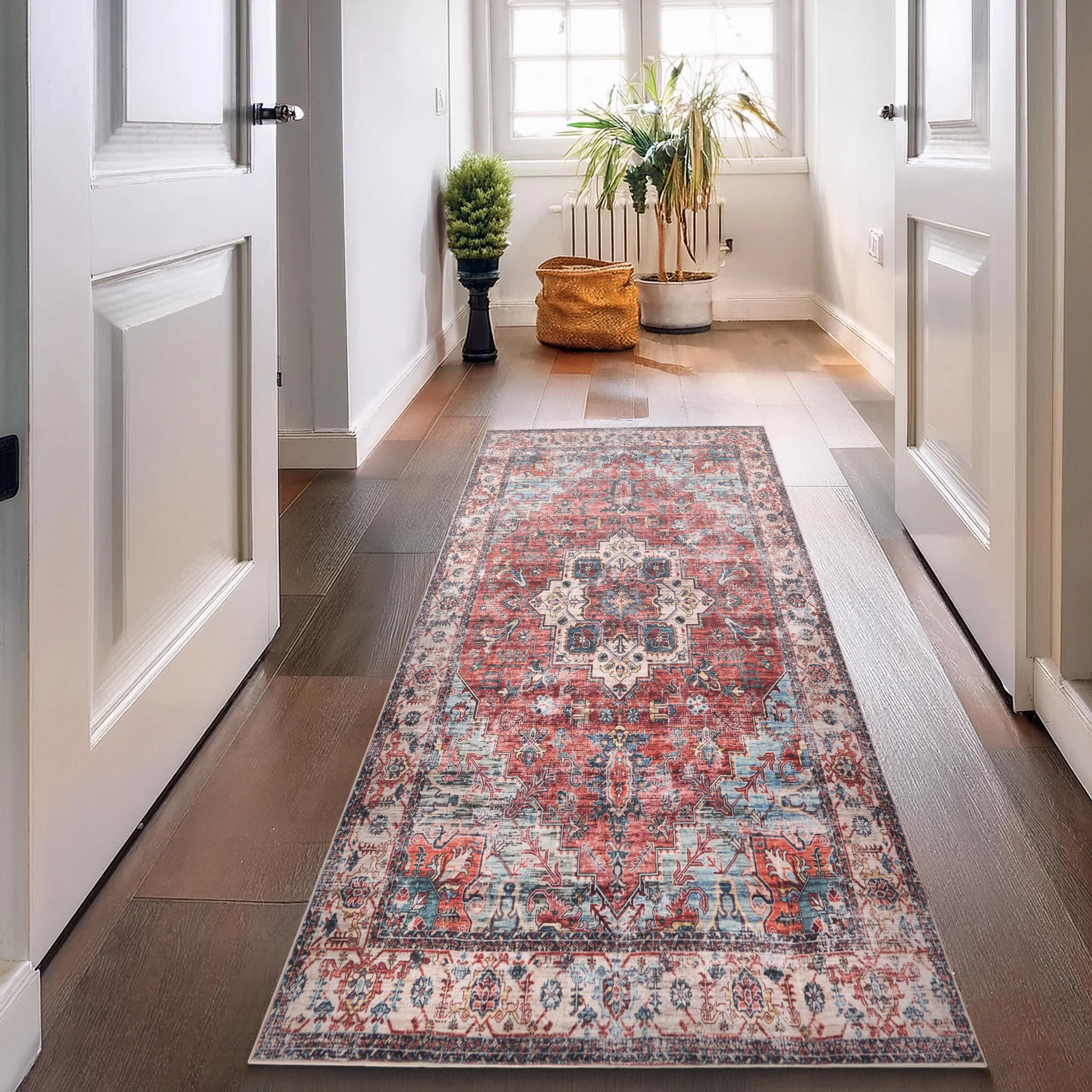 Persian Sunset Machine Washable Rug - Image 9