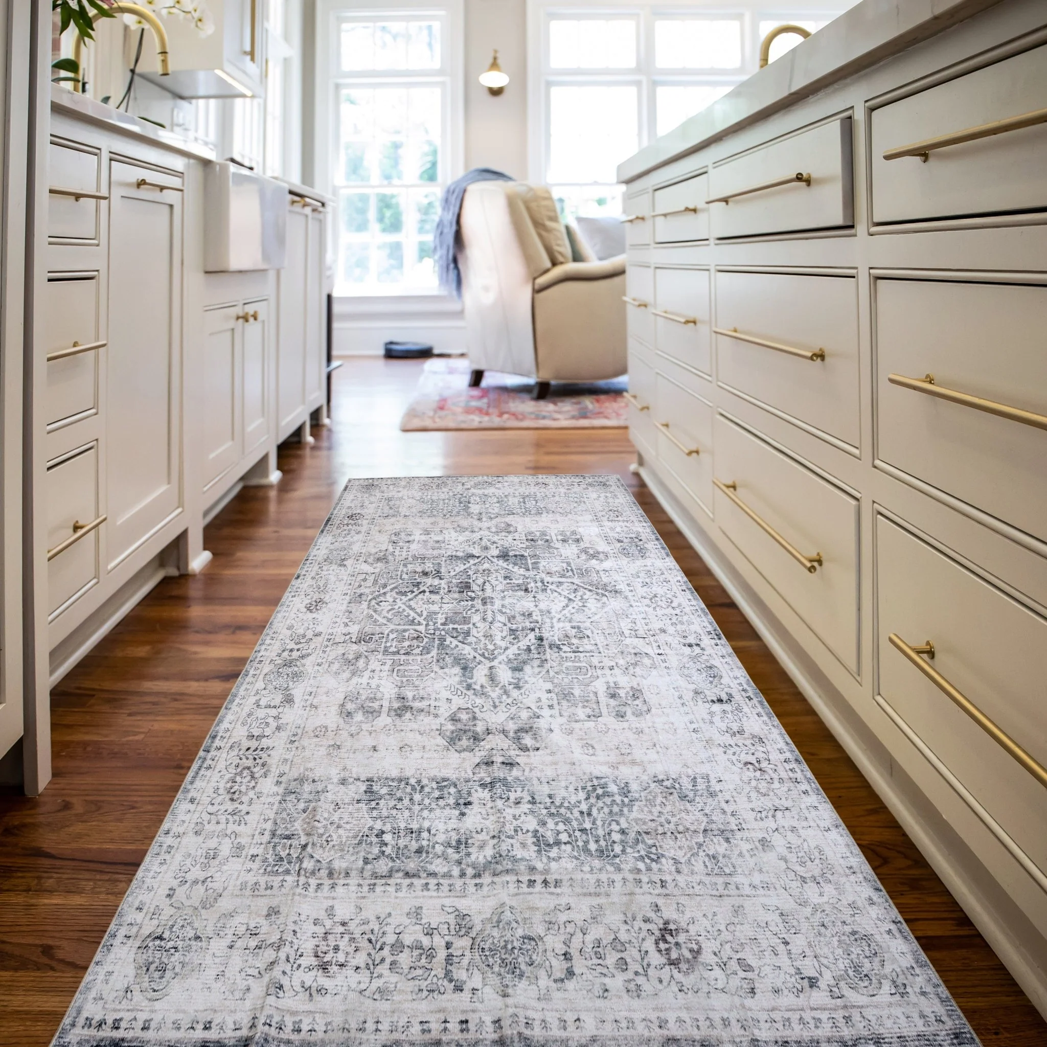 Eternal Ash Machine Washable Rug - Image 7