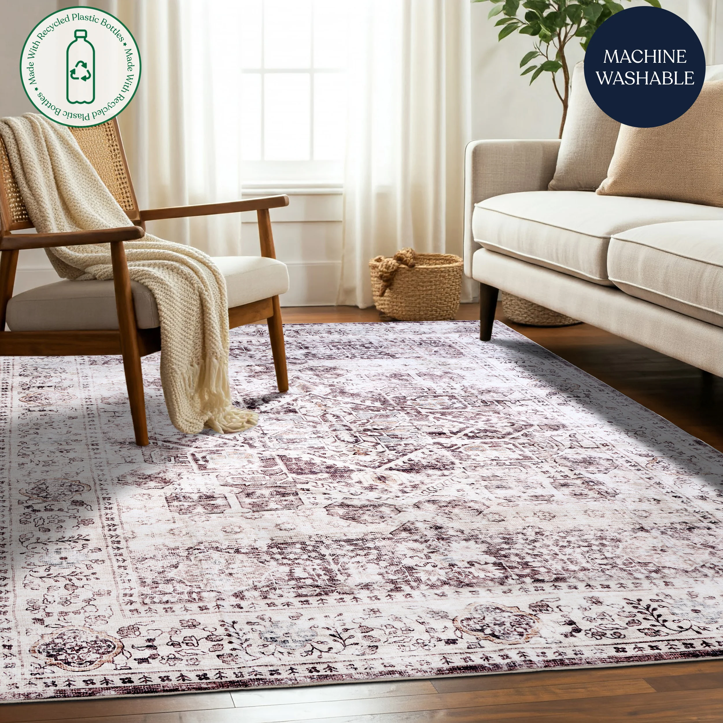 Machine Washable Rug - Image 54