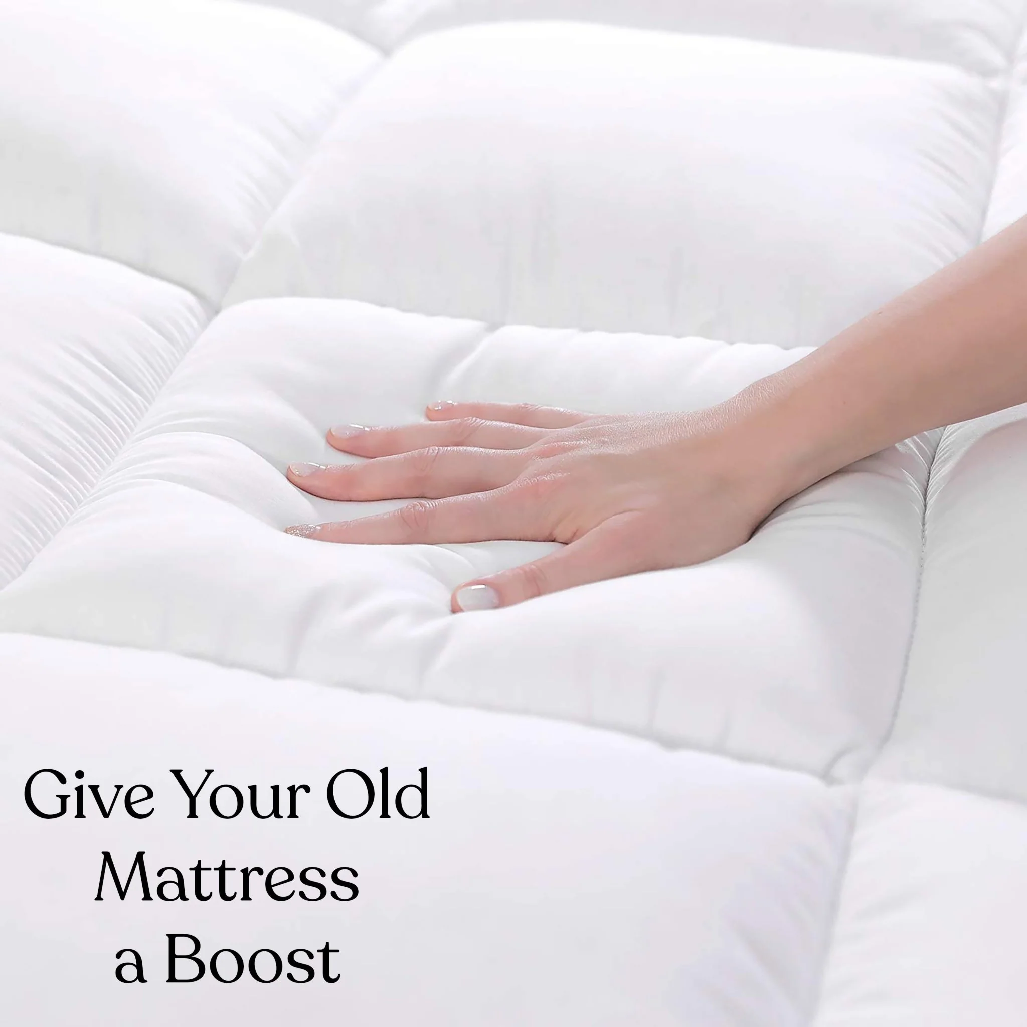 3 Inch Organic Cotton Extra-Plush Mattress Pad - Image 4