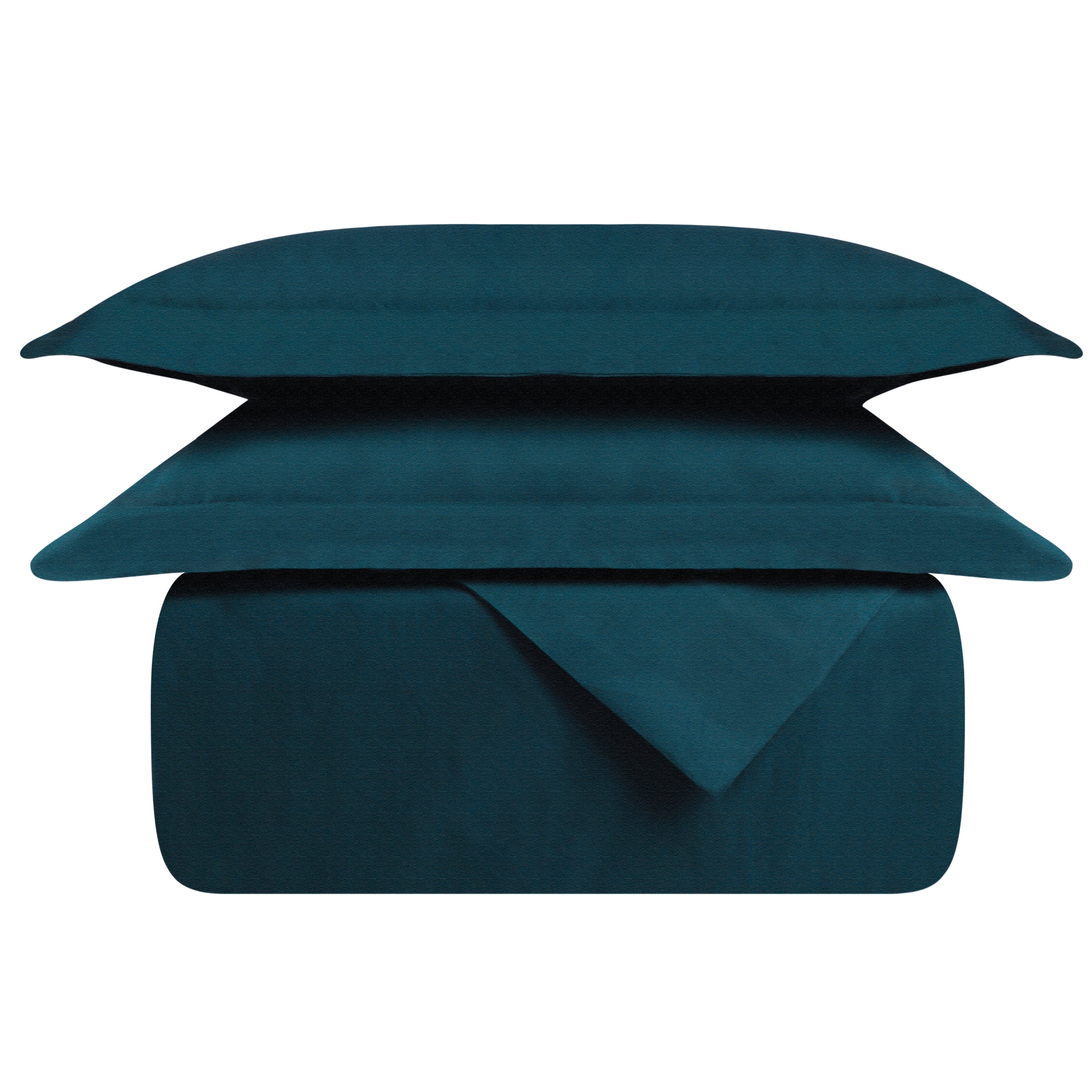 100% Organic Cotton Percale Duvet Cover Set - Image 13