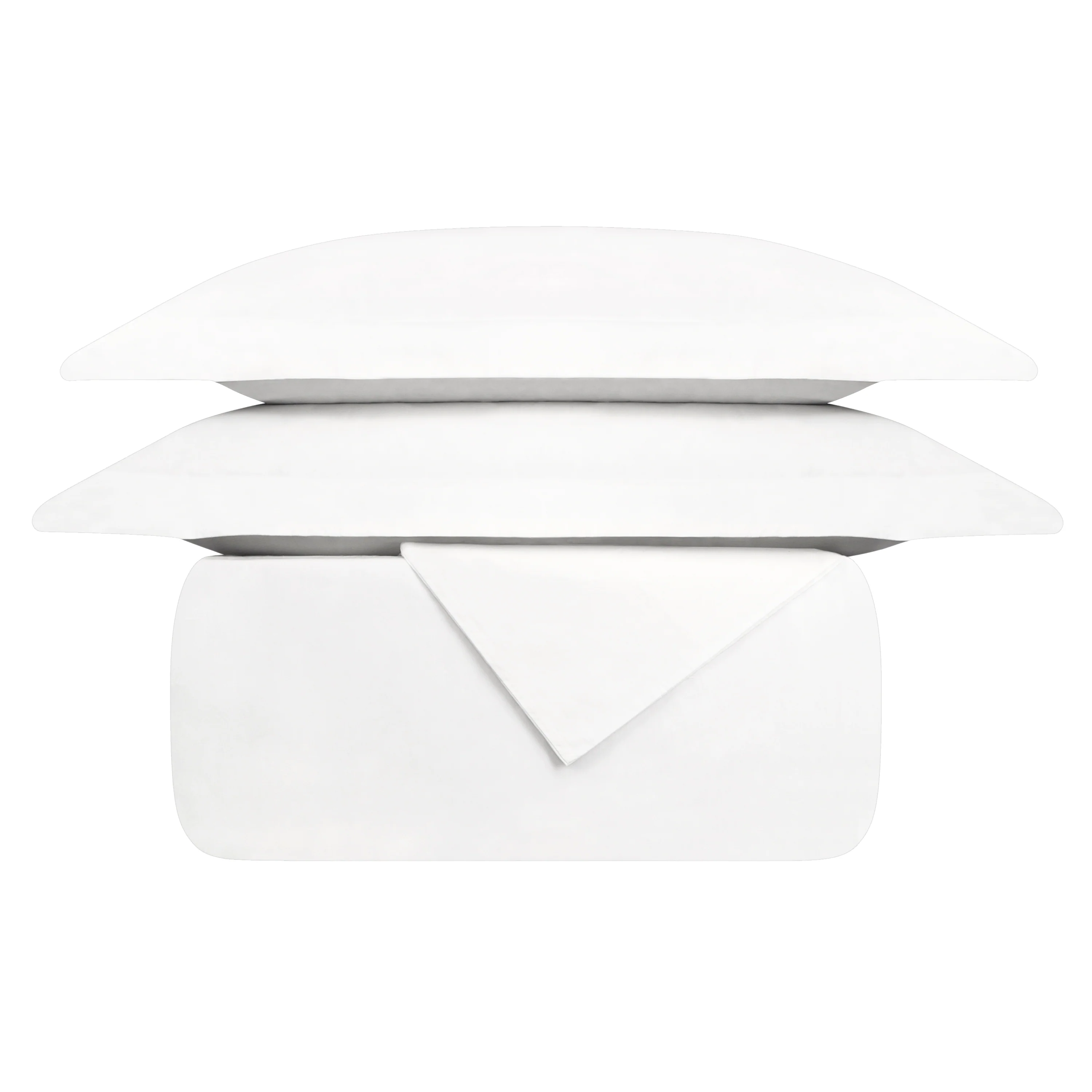 100% Organic Cotton Percale Duvet Cover Set - Image 4
