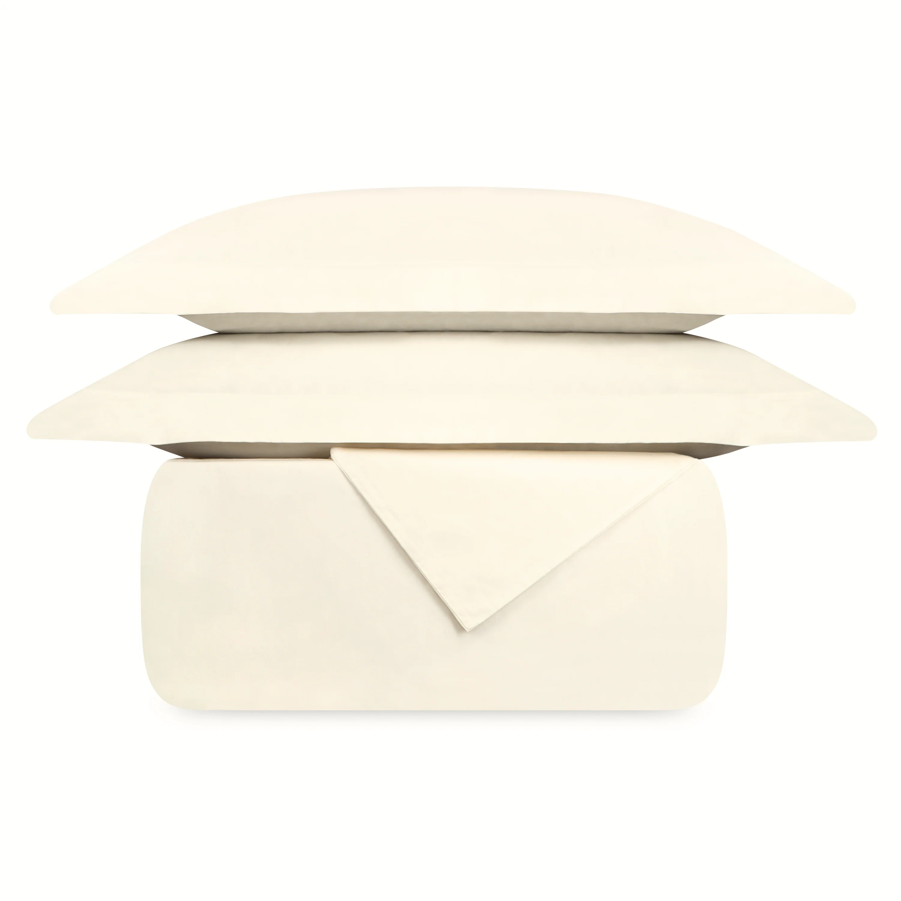 100% Organic Cotton Percale Duvet Cover Set - Image 7