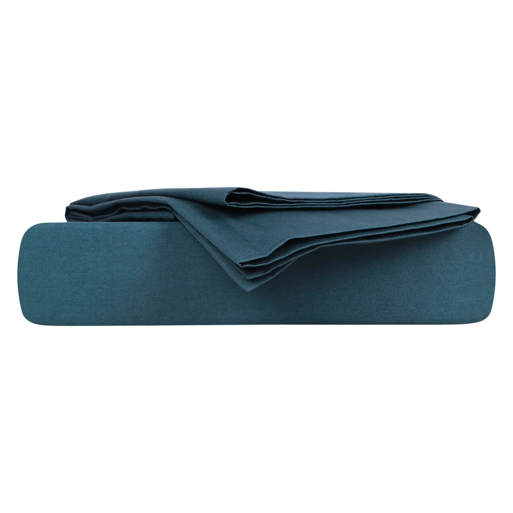 100% Organic Cotton Percale Fitted Sheet Set - Image 13
