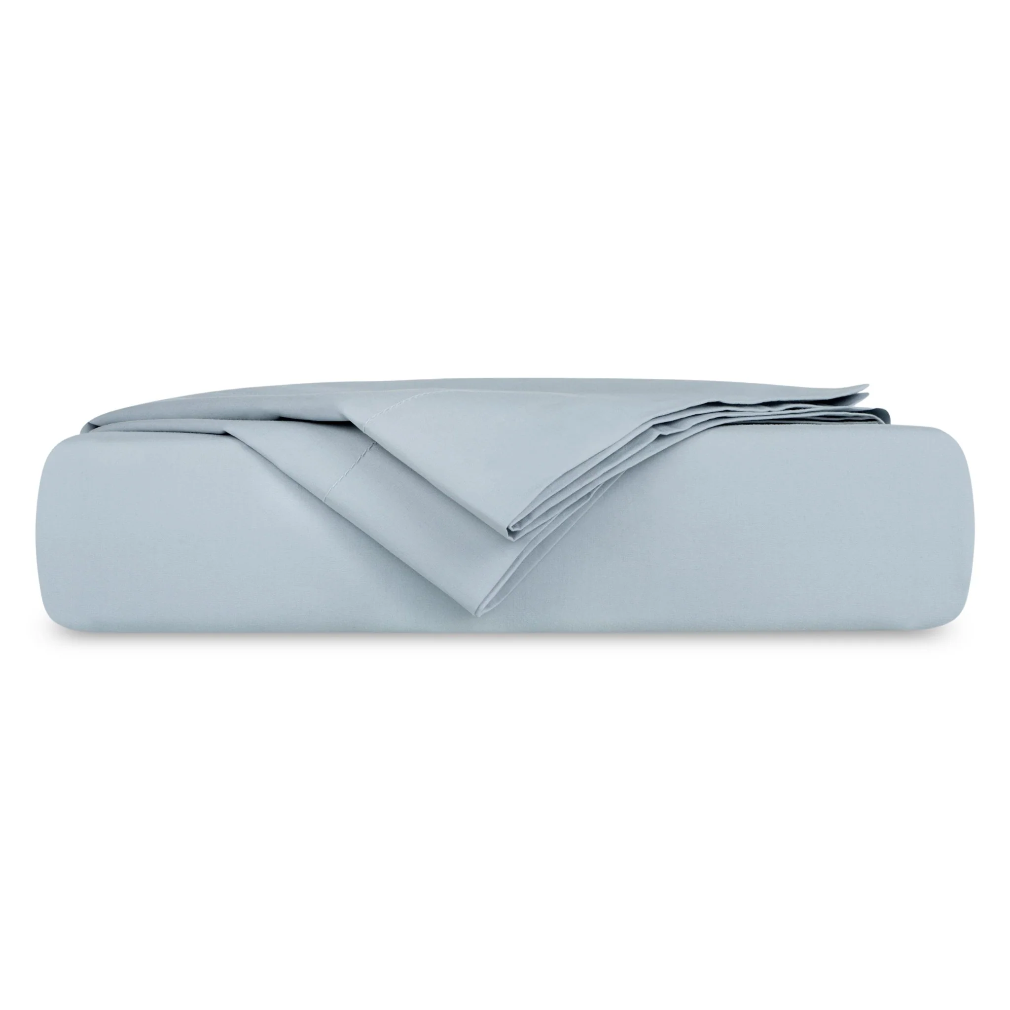 100% Organic Cotton Percale Fitted Sheet Set - Image 7