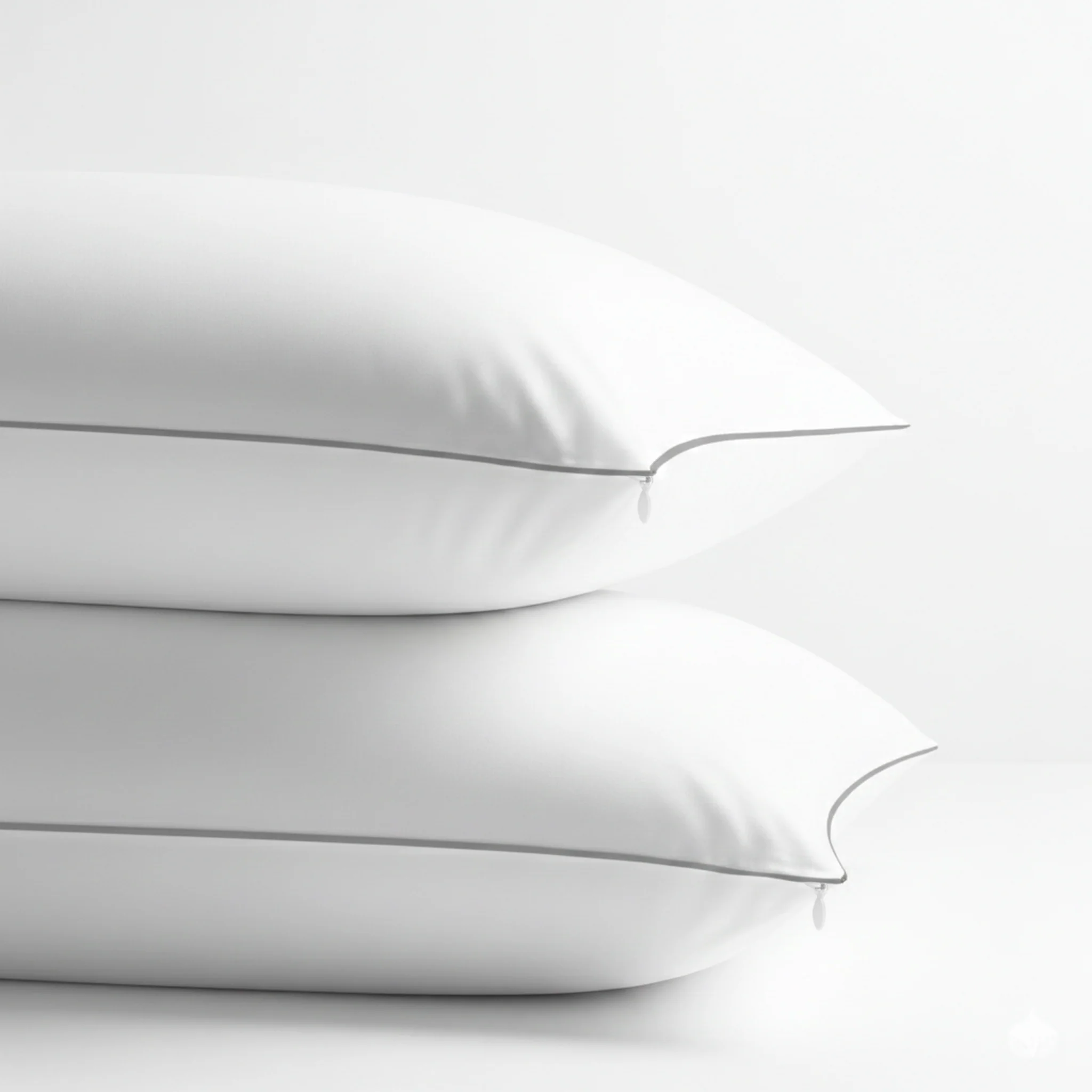 Organic Cotton Waterproof Pillow Protector Pair - Image 4