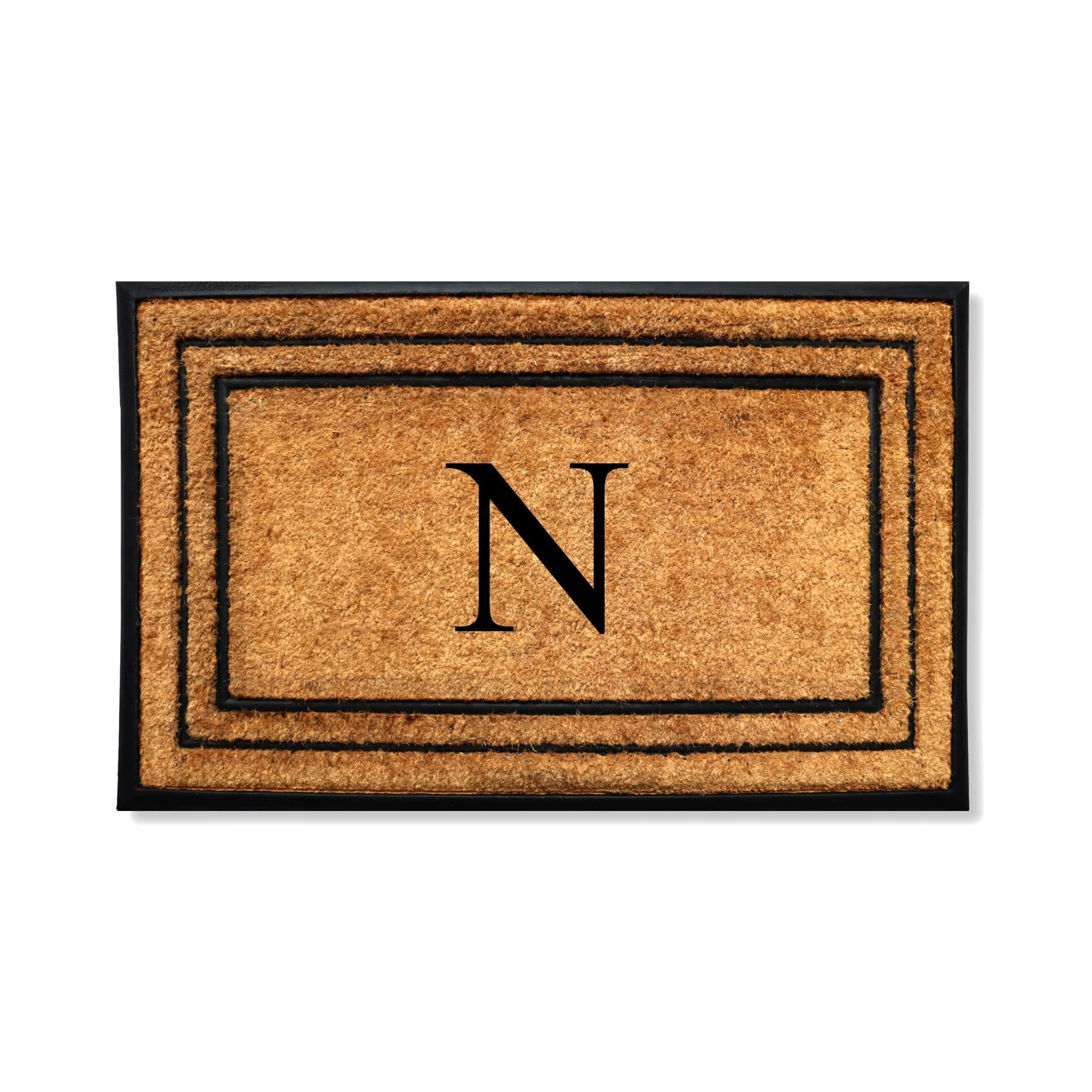 Rubber Border Monogrammed Outdoor Doormat 24"X39" - Image 15