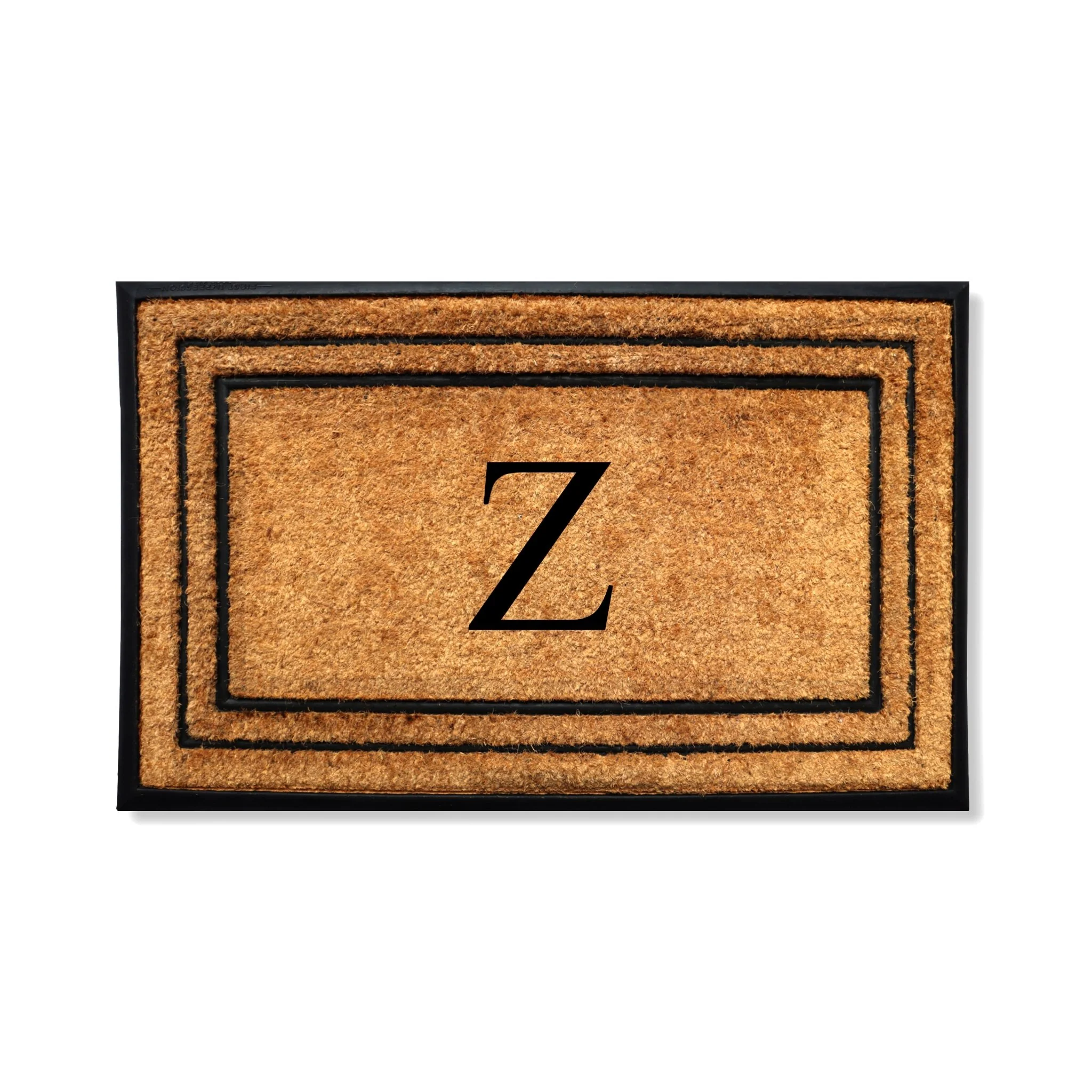 Rubber Border Monogrammed Outdoor Doormat 24"X39" - Image 27