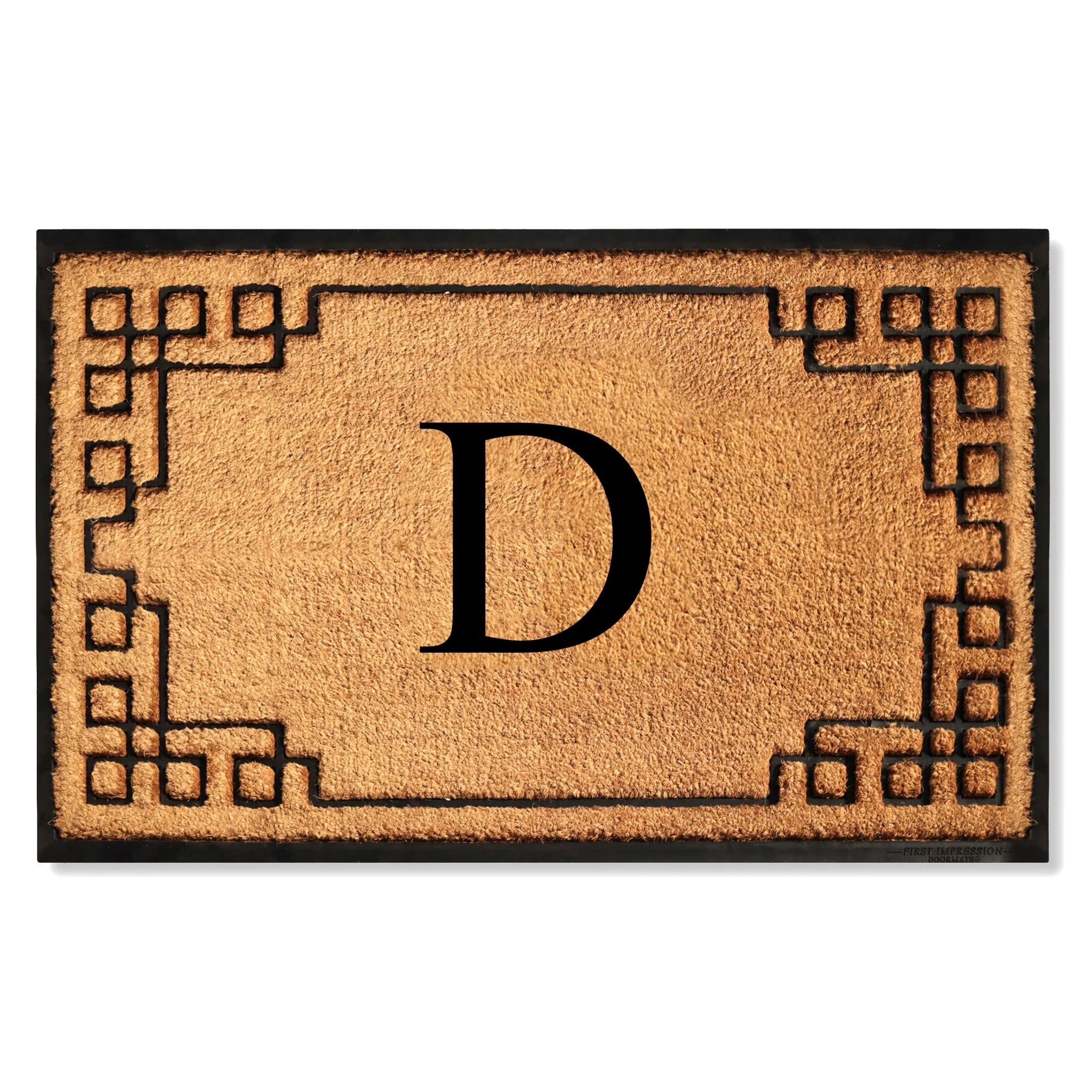 Rubber Bordered Designed Outdoor Monogrammed Doormat 24"X39" - Image 5