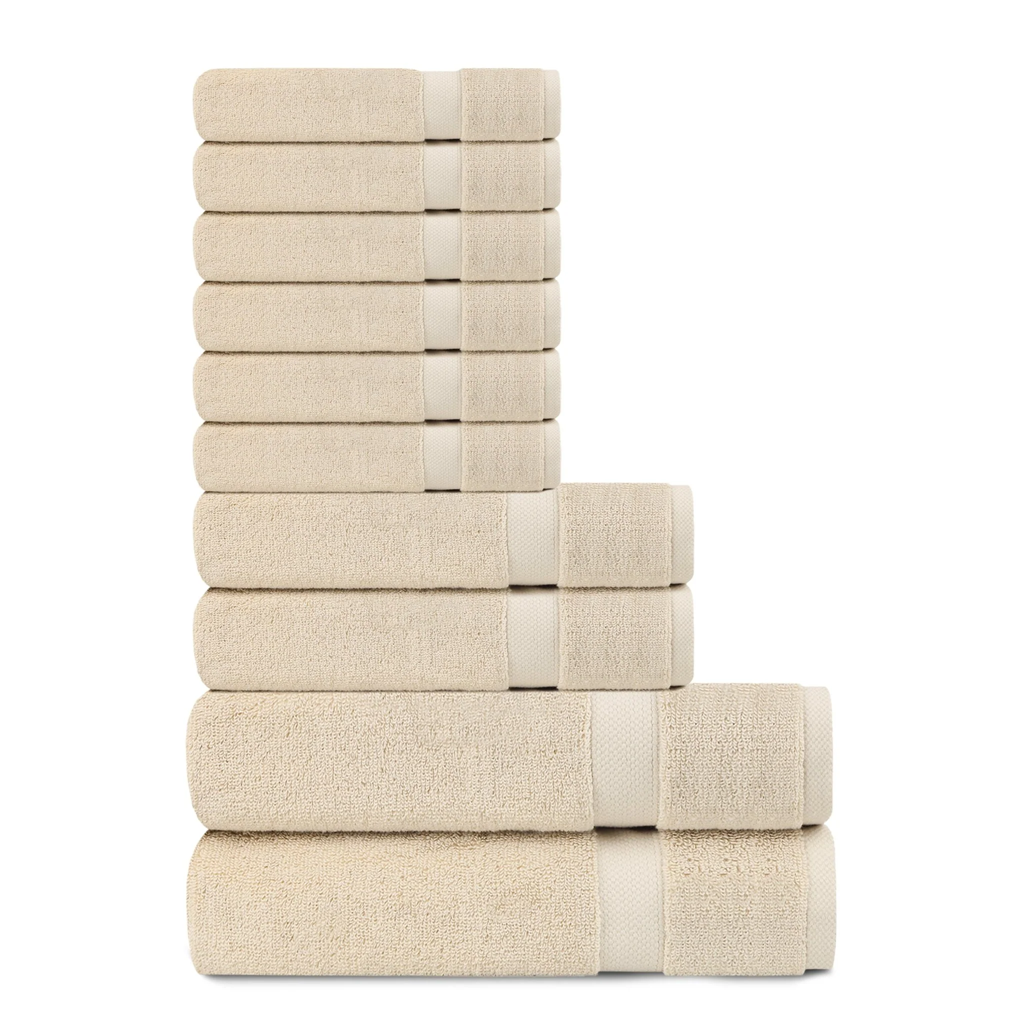 100% Organic Cotton Towel Sets - Image 22
