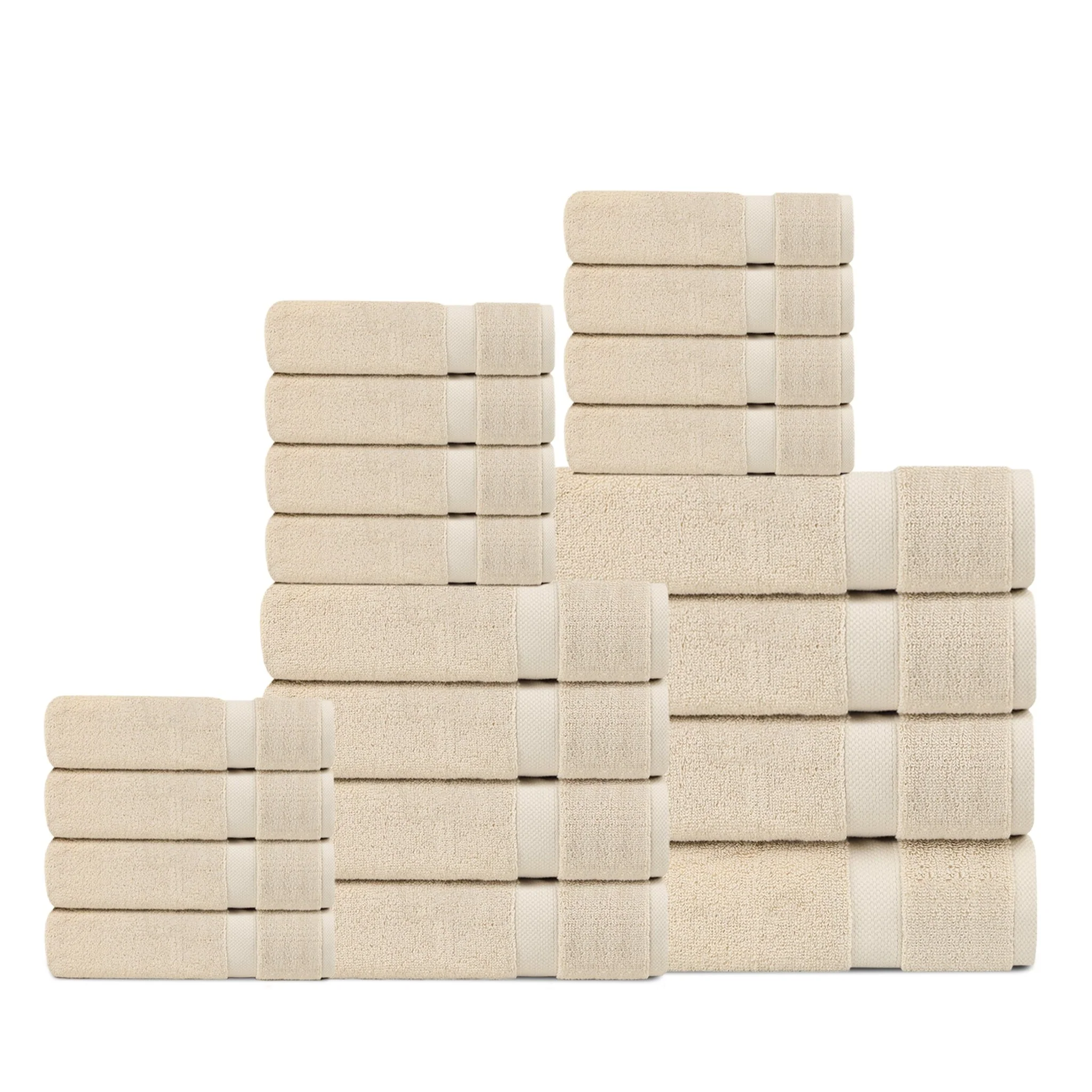 100% Organic Cotton Towel Sets - Image 41