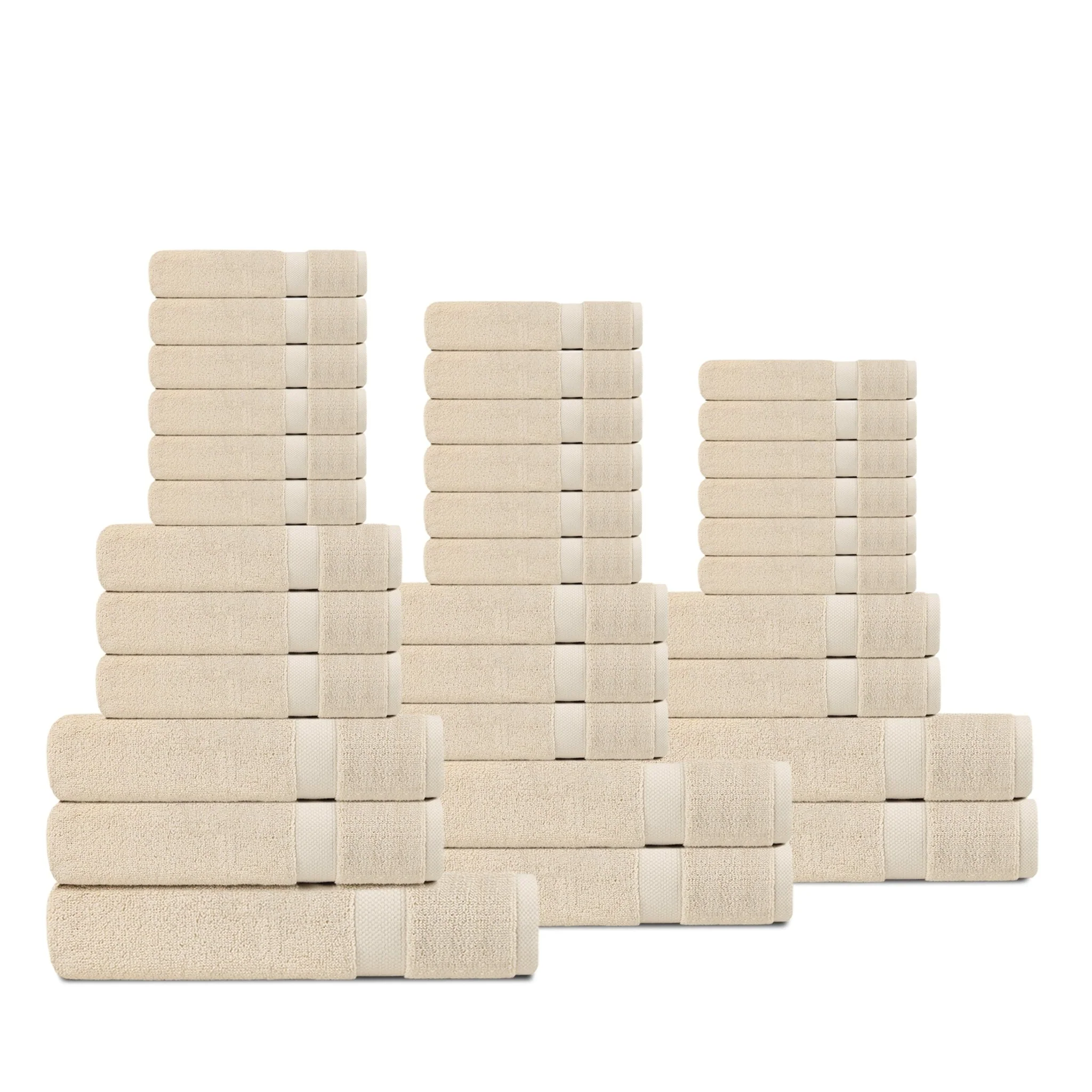 100% Organic Cotton Towel Sets - Image 52