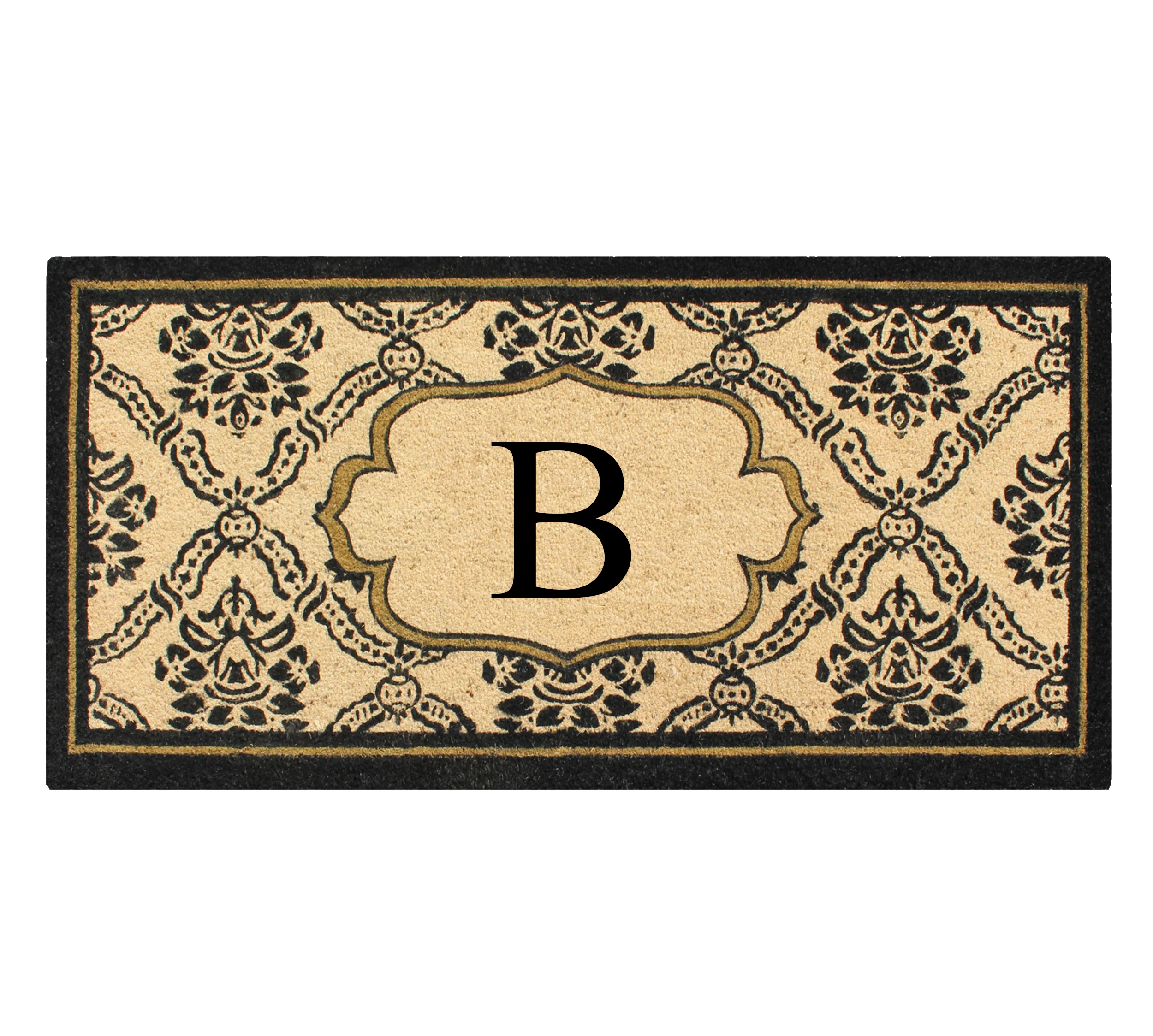Uriel Large Monogram Doormat 30"X60" - Image 3