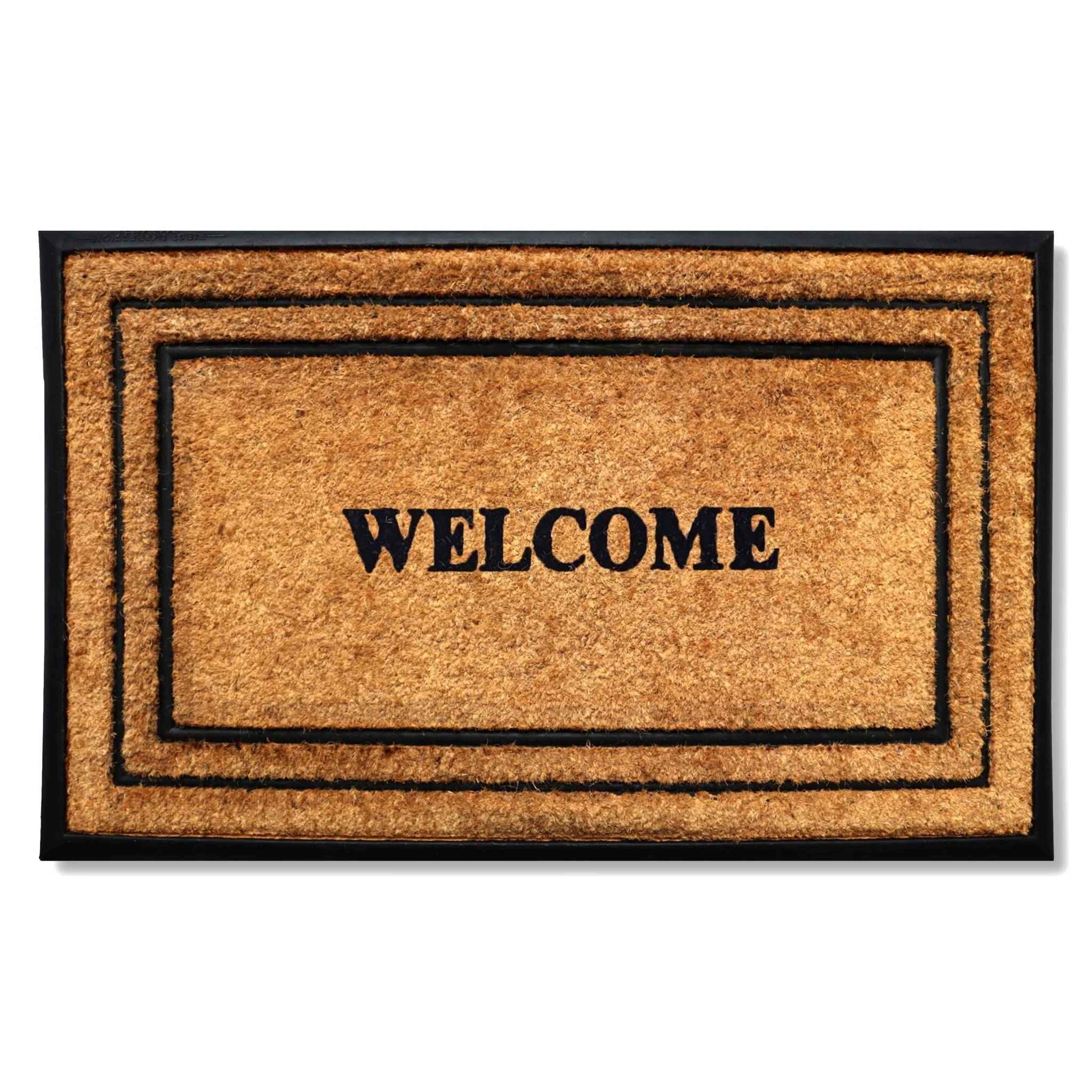 Welcome Rubber Border Outdoor Doormat - Image 10